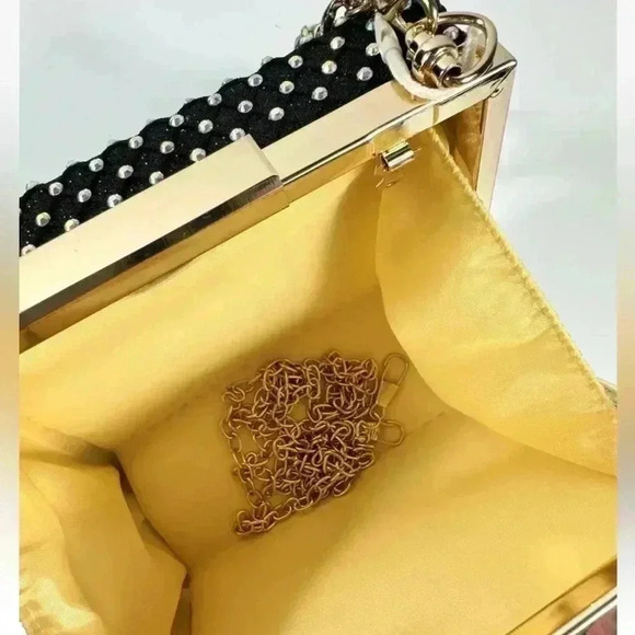 NWT Fashion Evening Clutch Rhinestones - Picture 7 of 7